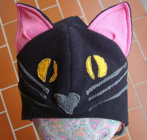 Black Cat Hat Free Sewing Pattern