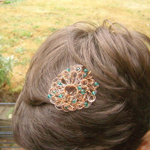 Delicately Crocheted DIY Hair Accessories