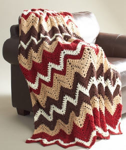 Cabin in the Woods Crochet Afghan