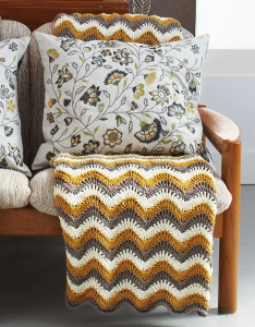 Touch of Honey Ripple Crochet Pattern