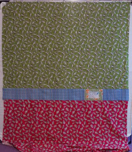 Pieced Quilt Back