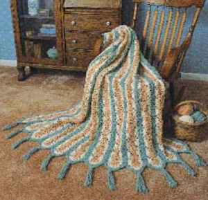 Marvelous Mile a Minute Afghan Pattern | AllFreeCrochetAfghanPatterns.com