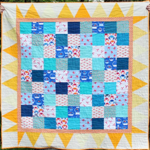 Here Comes the Sun Patchwork Quilt