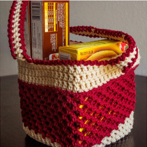 Netted Summer Crochet Tote