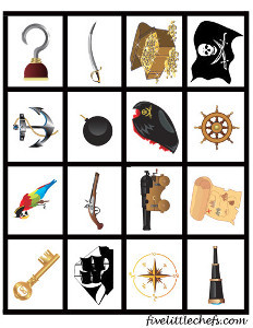 Fun Pirate Matching Game