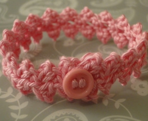 Braided Button Bracelet