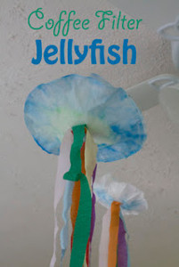 Silly Coffee Filter Jellyfish