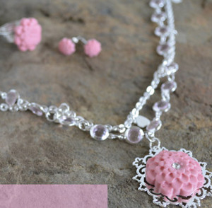 Precious Pink Statement Jewelry