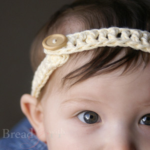 Baby Button Headband