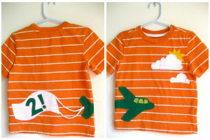 Up, Up, and Away Airplane T-Shirt