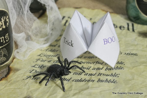 Fun Halloween Cootie Catcher