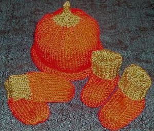 Pumpkin Baby Set