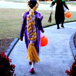 Rapunzel Halloween Costume Hair