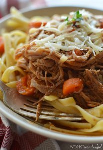 Slow Cooker Pork Ragu