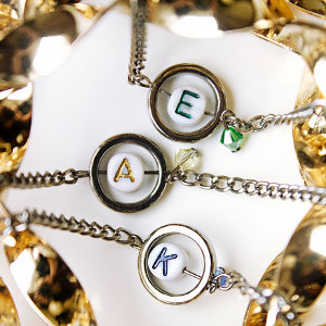 Mini Monogram Bracelets