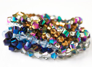 Stunningly Sparkly DIY Bracelets