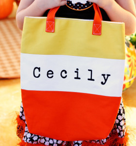 Candy Corn Tote Bag