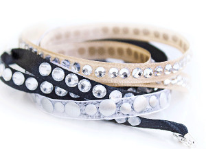 Chic Crystal DIY Headbands and Bracelets