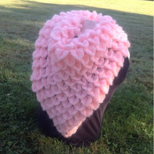 Pretty Pink Mermaid Shawl