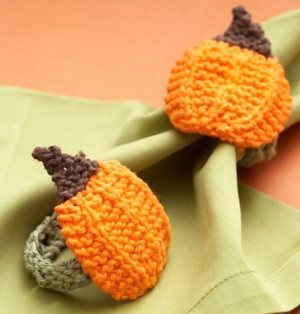 Pumpkin Napkin Rings