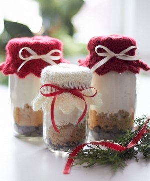 Holiday Gift Jar Toppers