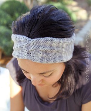 Twisted Headband Knitting Pattern