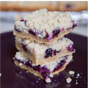 Blueberry Cobbler Butter Bars