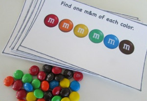 Printable M&M Pattern Game