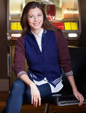 This knit letterman-style jacket is versatile and perfect for a not-so-girly girl. Classic Letterman Jacket