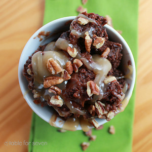 Slow Cooker Turtle Pudding Cake