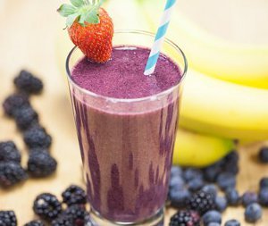 Wild Blueberry Shake