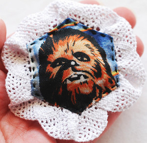 Geeky-Girly Chewy Pin