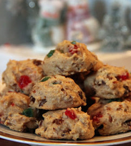 Festive Fruitcake Cookies