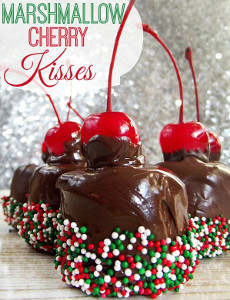 Marshmallow Cherry Kisses