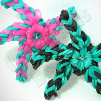 Rainbow Loom Starfish Charm