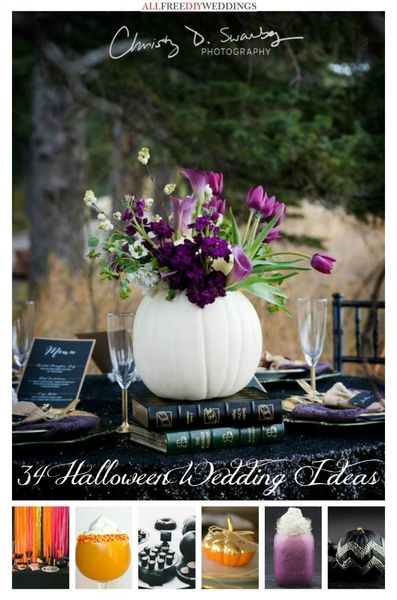 34+ Halloween Wedding Ideas