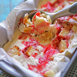 Incredible Strawberry Shortcake Ice Cream