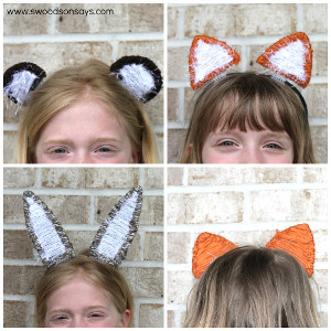 How to Make Animal Ear Headbands