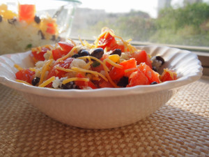 Cauliflower Rice Burrito Bowl