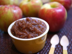 Spiced Apple Pear Sauce