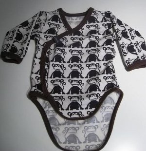 Wraparound Sewn Onesie Pattern