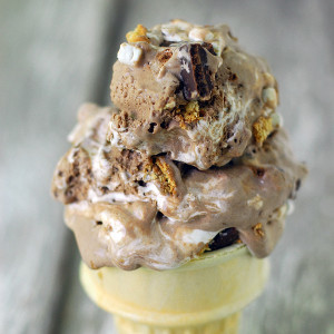 S'mores Homemade Ice Cream