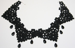 Dark as Night Necklace