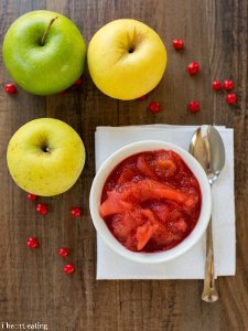 Slow Cooker Candy Apple Applesauce