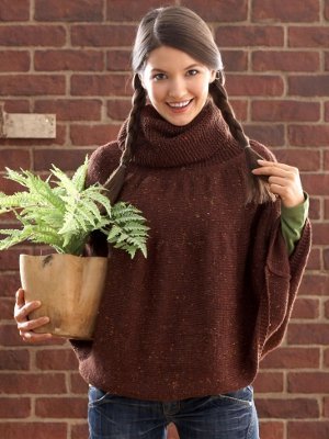 Charming Chestnut Poncho