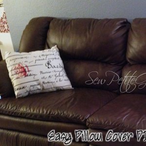 Pep Up a Pillow DIY Cover
