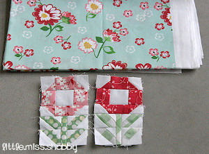 Pocket Full of Posies Quilt Block