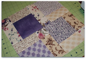 Easy Disappearing Nine Patch Quilt Block