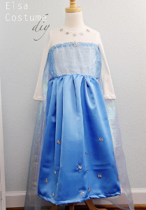 Upcycler's Dream DIY Elsa Dress