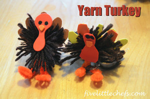 Adorable Yarn Turkey